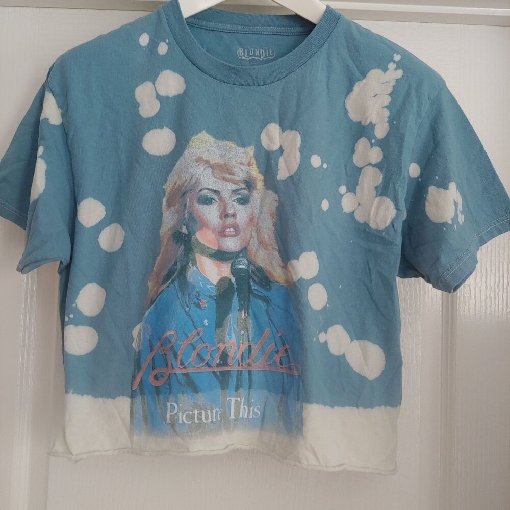 Blondie Picture This Y2K Graphic Hombre Short Sleeve Tee L